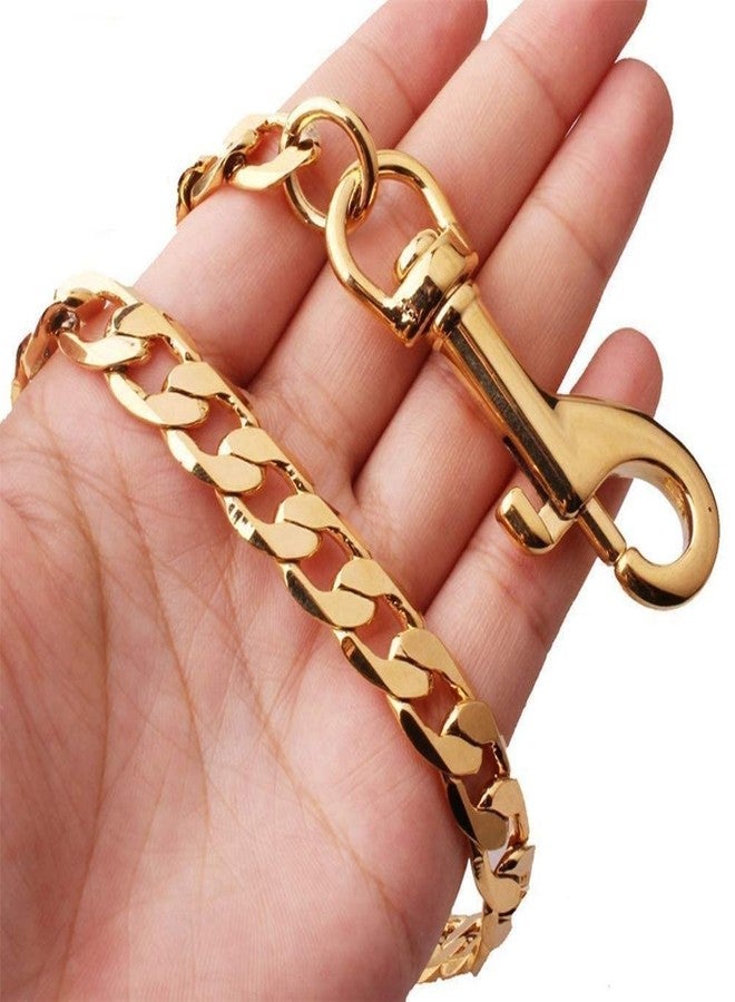 Smart Pups Brass Heavy Duty Diamond Cut Gold Dog Choke Chain Training Collar No-8, 30 Inch (8.no 30 inch) 2 - Image 3